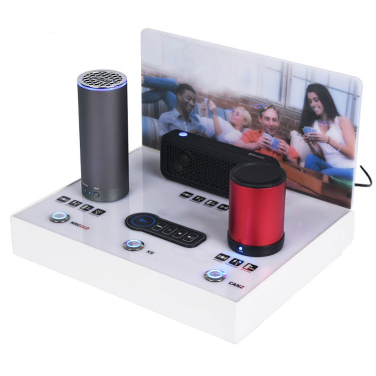 Top grade acrylic bluetooth speaker display