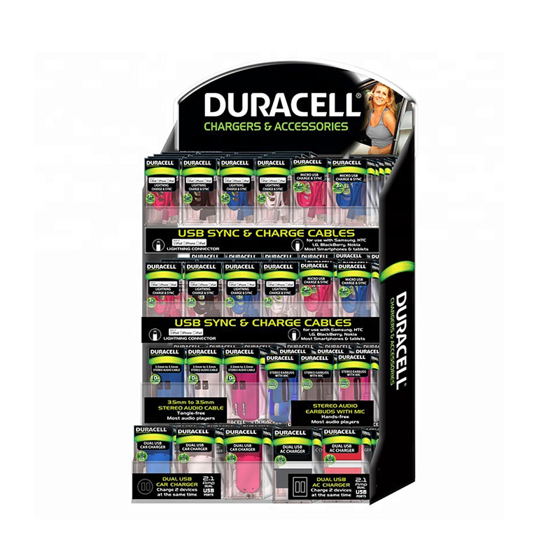 Acrylic mobile phone accessories display rack