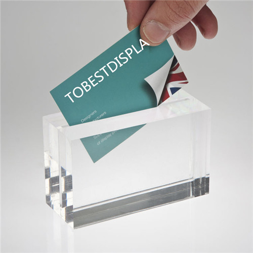 Magnetic acrylic Business and Membership Card Frame
