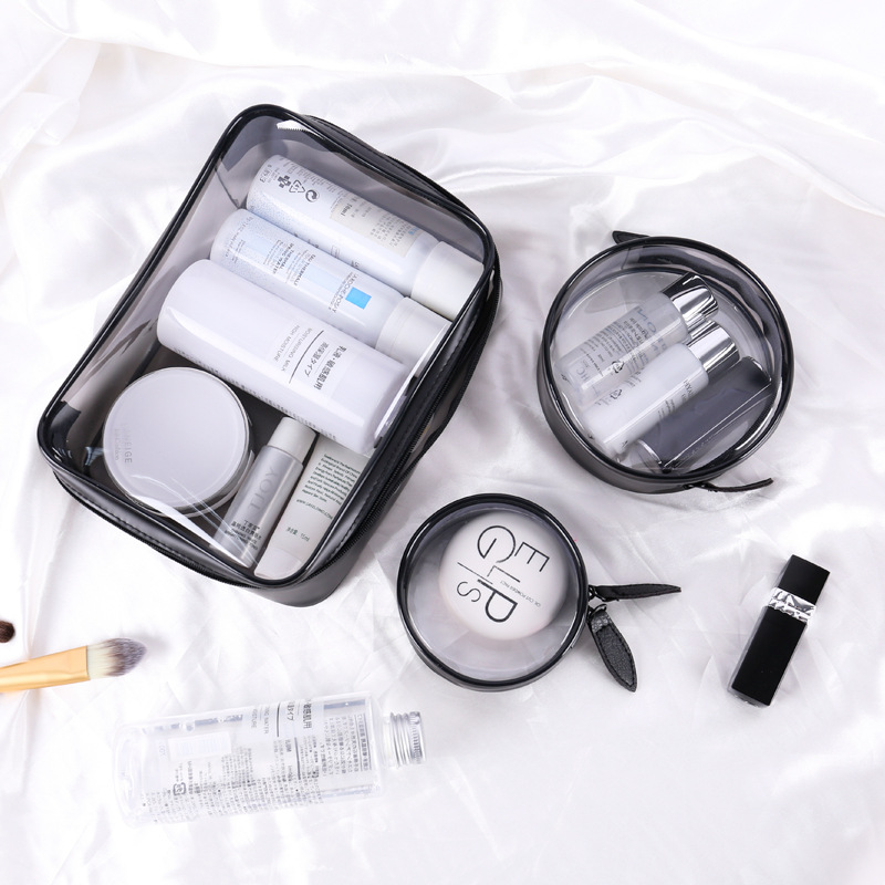 Clear PVC cosmetics bag