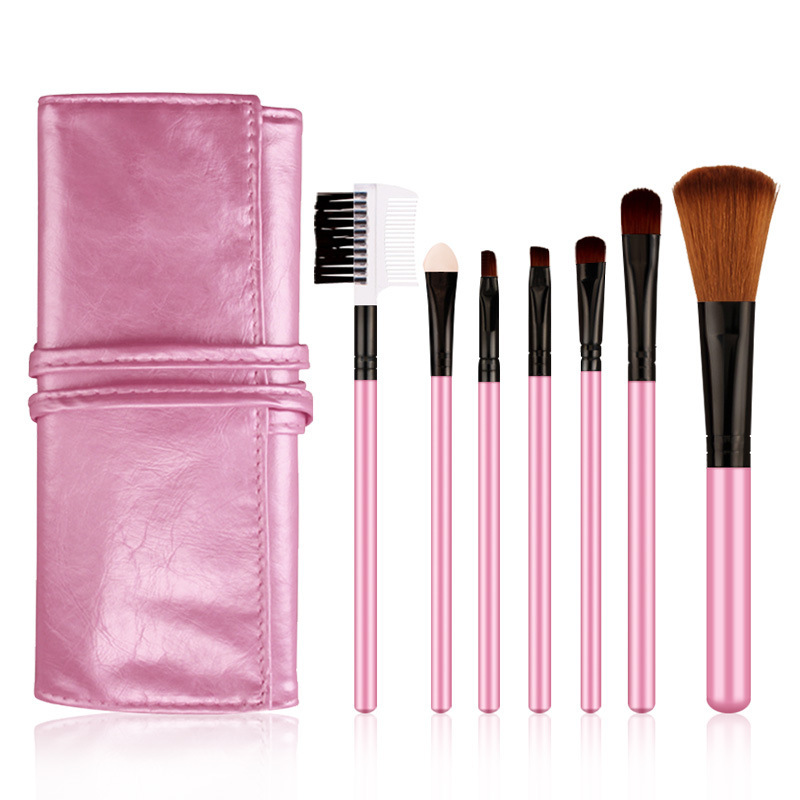 7 pcs cosmetics blending makeup shack brush set