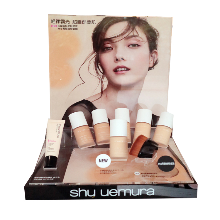 Acrylic eyeshadow display