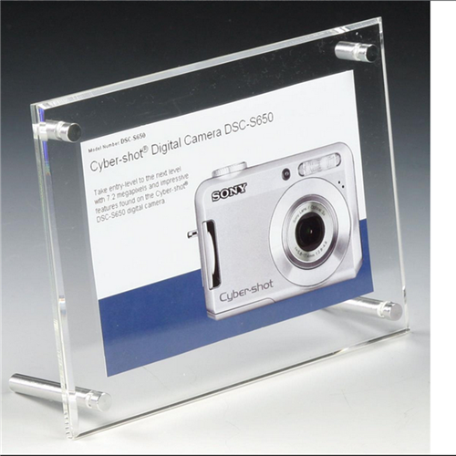 Acrylic photo picture frame 4x6