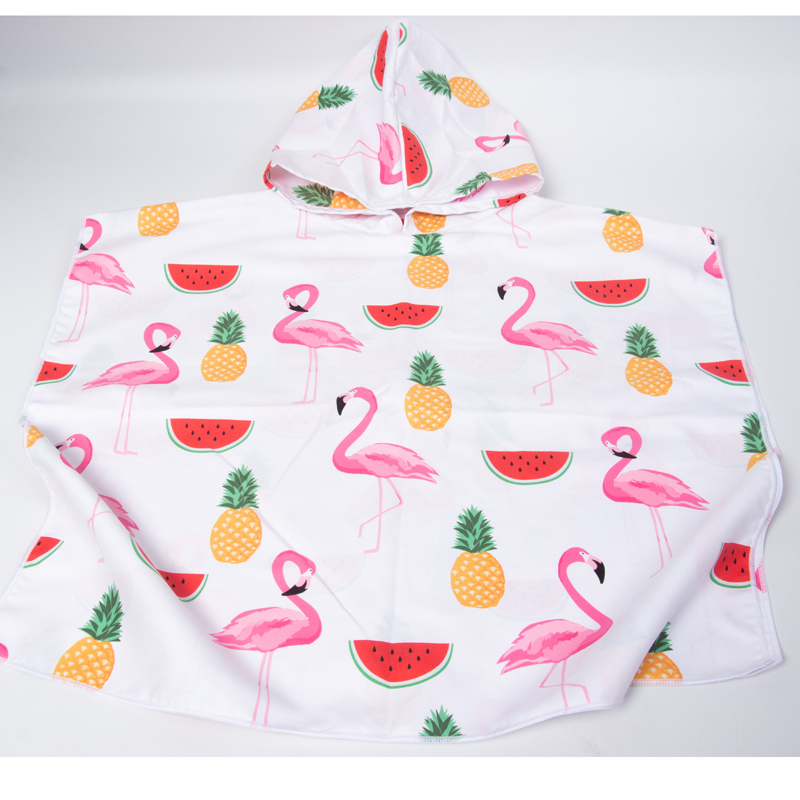 Cotton Terry Bathrobe for kids, Lightweight, Soft, Absorbent, Spa Robe, Pool.